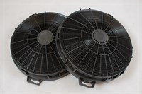 Kohlefilter, Siemens Dunstabzugshaube - 210 mm x 210 mm (2 Stck)