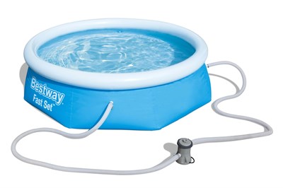 Schwimmbad, Bestway Swimmingpool - 2440 mm  (inkl. Pumpe)