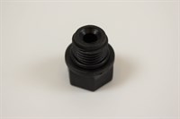 Ablaufstopfen, Swim & Fun Swimmingpool - Schwarz (für Pumpenhaus)