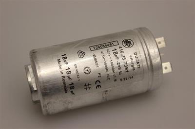Anlaufkondensator, Novamatic Wäschetrockner - 18 uF
