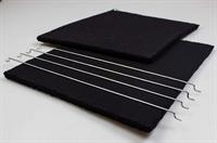 Kohlefilter, FAR Dunstabzugshaube - 245 mm x 285 mm (2 Stck)