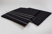 Kohlefilter, FAR Dunstabzugshaube - 245 mm x 285 mm (2 Stck)