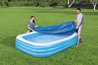 Poolabdeckung, Bestway Swimmingpool - Kunststoff  (rechteckig)