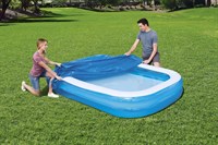 Poolabdeckung, Bestway Swimmingpool - Kunststoff  (rechteckig)