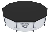 Poolabdeckung, Bestway Swimmingpool - Kunststoff  (10 eckig)