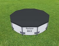 Poolabdeckung, Bestway Swimmingpool - Kunststoff  (10 eckig)