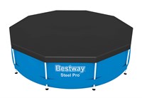 Poolabdeckung, Bestway Swimmingpool - Kunststoff  (10 eckig)